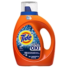 Tide+ Ultra Oxi Detergent, 44 loads, 63 fl oz