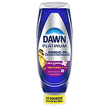 Dawn Platinum Wild Jasmine Scent Dishwashing Liquid, 24.3 fl oz