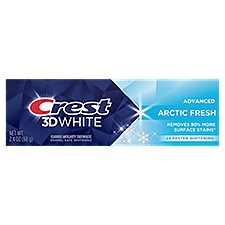 Crest 3D White Advanced Arctic Fresh Fluoride Anticavity Toothpaste, 2.4 oz
