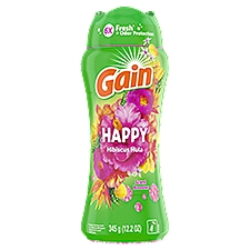 Gain Happy Hibiscus Hula Scent Booster Detergent, 12.2 oz