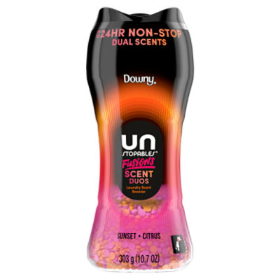 Downy Unstopables Fusions Scent Duos Sunset + Citrus Laundry Scent Booster, 10.7 oz