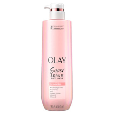 Olay Super Sérum Body Wash for Normal Skin, 18.49 fl oz