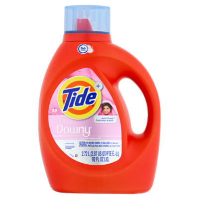 Tide+ Boost of +Ultra Downy April Fresh Detergent, 65 loads, 92 fl oz