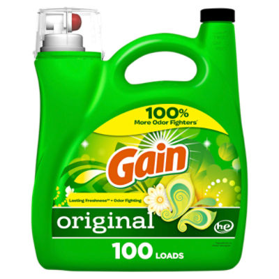 Gain Original Detergent, 100 loads, 144 fl oz
