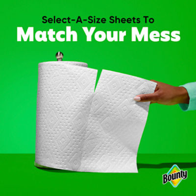 Bounty Doubles Plus Paper Towel Rolls, 8 count