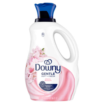 Downy Gentle Soft + Fresh Cherry Blossom Fabric Softener, 1.75 qt