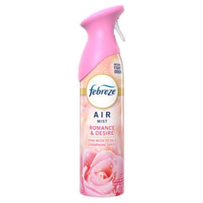 Febreze Air Mist, Air Freshener Spray, Odor Fighting Room Spray, Romance & Desire Scent, 8.1oz, 8.1 Ounce