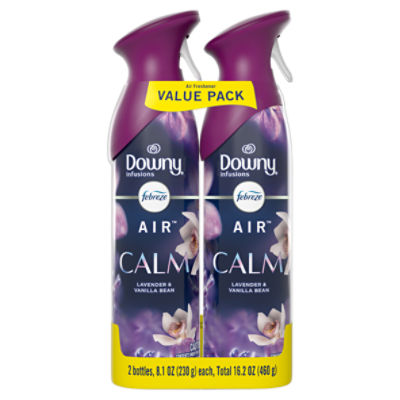 Febreze Air Mist, Air Freshener Spray, Odor Fighting Room Spray, Downy Calm Lavender & Vanilla Bean