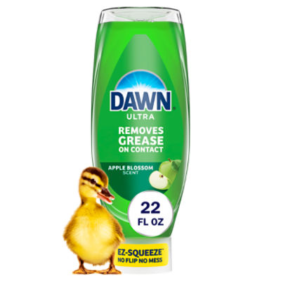 Dawn Ultra Dish Soap, Dishwashing Liquid, Apple Blossom, 22oz