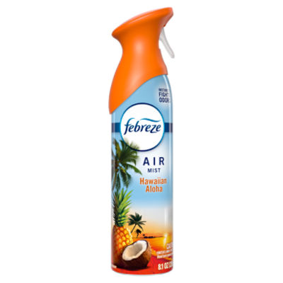 Febreze Air Mist, Air Freshener Spray, Odor Fighting Room Spray, Hawaiian Aloha, 8.1oz, 1ct, 8.1 Ounce