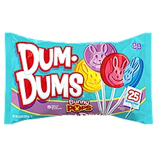 Dum-Dums Bunny Pops, 25 count, 8.8 oz
