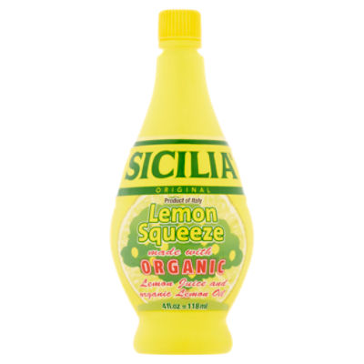 Sicilia Original Lemon Squeeze Juice, 4 fl oz