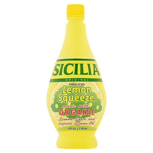 Sicilia Original Lemon Squeeze Juice, 4 fl oz
The original shape of Sicilia