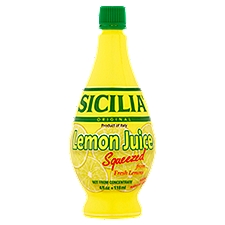 Sicilia Original Lemon, Juice, 4 Fluid ounce