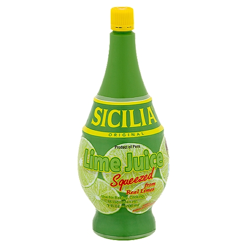 Sicilia Original Lime Juice, 7 fl oz
The Original Shape of Sicilia