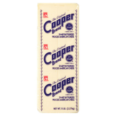 The Original Cooper Brand White American Cheese