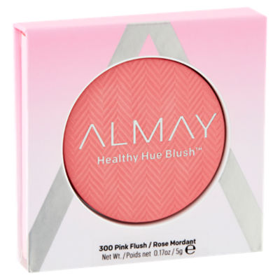 Almay 300 Pink Flush Healthy Hue Blush, 0.17 oz