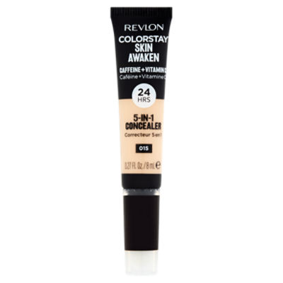 Revlon ColorStay Skin Awaken 015 Light 5-in-1 Concealer, 0.27 fl oz