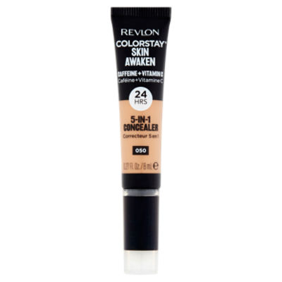 Revlon ColorStay Skin Awaken 050 Medium Deep 5-in-1 Concealer, 0.27 fl oz