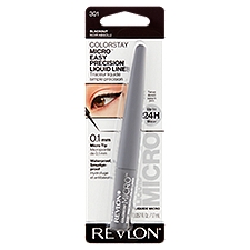 Revlon ColorStay 301 Blackout Micro Tip Easy Precision Liquid Liner, 0.057 fl oz