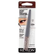 Revlon ColorStay 302 What The Fudge Micro Tip Easy Precision Liquid Liner, 0.057 fl oz