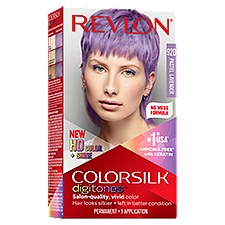 Revlon ColorSilk Digitones 92D Pastel Lavender Permanent Haircolor, 1 application