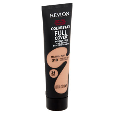 Revlon Colorstay Full Cover 24-Hour Matte Foundation 310 Warm, 1 fl oz