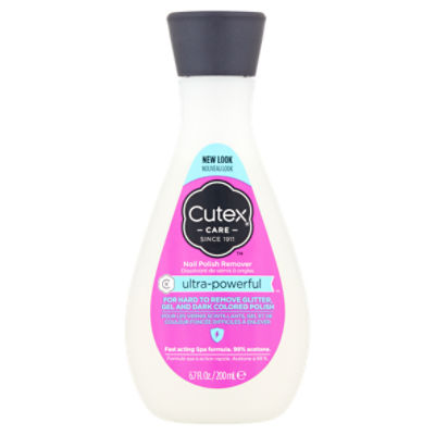 Cutex Care UltraPowerful Nail Polish Remover, 6.7 fl oz