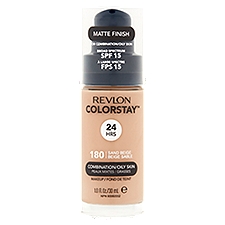 Revlon ColorStay Matte Finish 180 Sand Beige Broad Spectrum Makeup, SPF 15, 1.0 fl oz