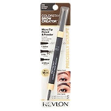 Revlon ColorStay Brow Creator 615 Soft Black Micro Tip Pencil & Powder