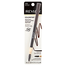 Revlon ColorStay 220 Dark Brown Brow Pencil, 0.012 oz