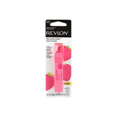 Revlon Revlon Kiss 025 Fresh Strawberry Broad Spectrum Balm, SPF 20, 0.09 oz