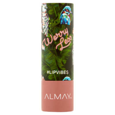 Almay Lip Vibes 130 Worry Less Matte Lipstick, 0.14 oz