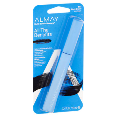 Almay 503 Black Brown Multi-Benefit Mascara, 0.24 fl oz