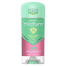Mitchum Women Powder Fresh Gel Antiperspirant & Deodorant, 3.4 oz, 3.4 Ounce