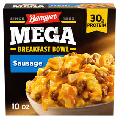 Banquet Sausage Mega Breakfast Bowl, 10 oz