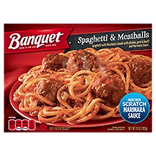 Banquet Spaghetti & Meatballs, 10 Ounce