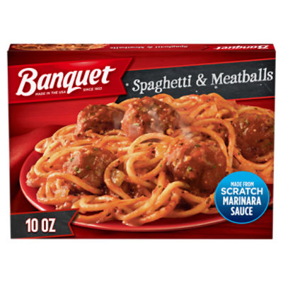 Banquet Spaghetti & Meatballs, 10 oz