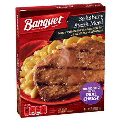 Banquet Salisbury Steak Meal, 8 oz