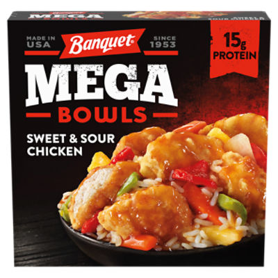 Banquet Mega Bowls Sweet & Sour Chicken, 13 oz