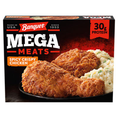 Banquet Mega Meats Spicy Crispy Chicken, 14.25 oz