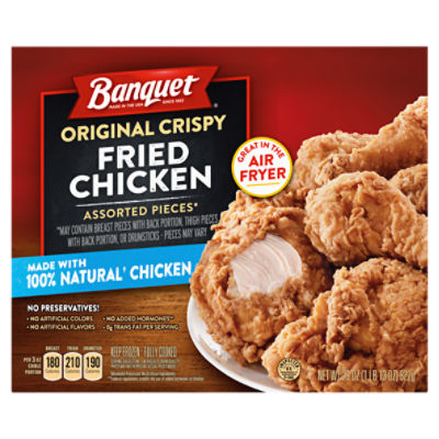 Banquet Original Crispy Fried Chicken, 29 oz