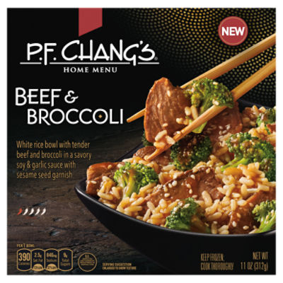 P.F. Chang's Home Menu Beef & Broccoli, Frozen Meal, 11 oz., 11 Ounce