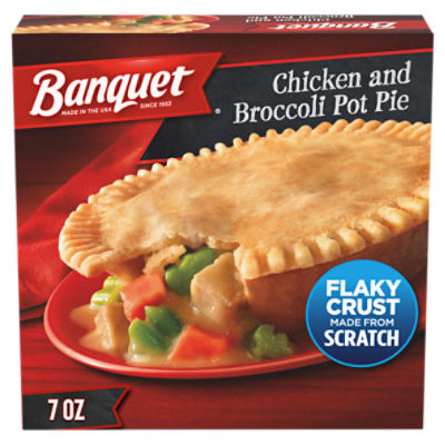 Banquet Chicken and Broccoli Pot Pie, 7 oz