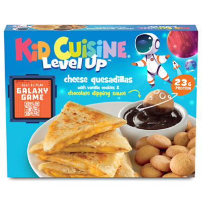 Kid Cuisine Level Up Cheese Quesadilla, Frozen Meal, 9.7 oz.