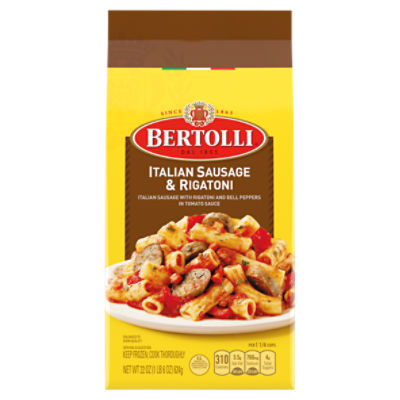 Bertolli Italian Sausage & Rigatoni, 22 oz