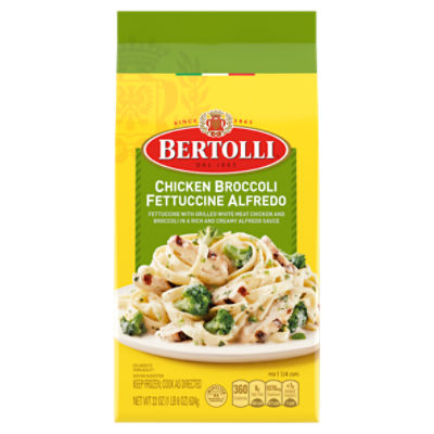 Bertolli Chicken Broccoli Fettuccine Alfredo, 22 oz The Fresh Grocer
