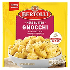 Bertolli Pasta Sides Herb Gnocchi, Cooks in 4 Minutes, Frozen, 13 oz.