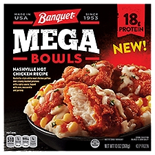 Banquet Mega Bowls Nashville Hot Chicken Recipe, 13 oz, 13 Ounce