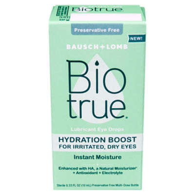 Bausch + Lomb Biotrue Lubricant Eye Drops, 0.33 fl oz